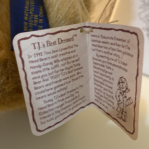 HOLIDAY SALE!! Boyds Bear Plush Ivanna Spendalot “Born to Shop” Holiday Gift - Picture 5 of 6